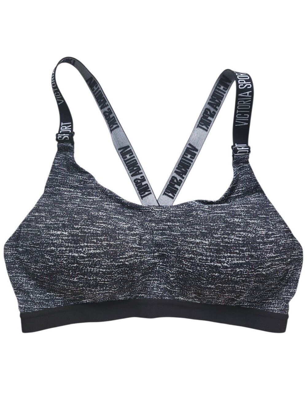 Victoria’s Secret Sport Strappy Sports Bra – Grey Marl